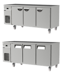 Bàn đông inox Sanden SCF3-1800i inverter (467 lít)