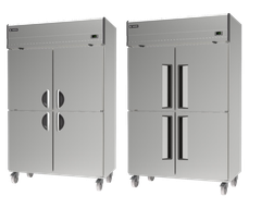 Tủ mát inox Sanden SRR3-1200i inverter (927 lít)