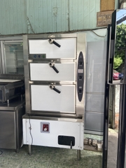 Tủ hấp 3 tầng dùng điện