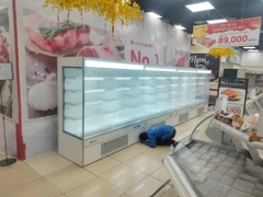 Tủ mát trưng bày 6.9m Carrier inverter ( block trong)