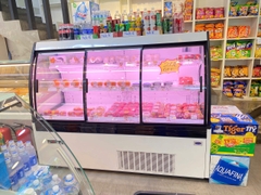 Tủ mát trưng bày thịt 3 tầng Carrier