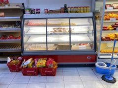 Tủ mát trưng bày thịt 3 tầng Carrier ( block ngoài)