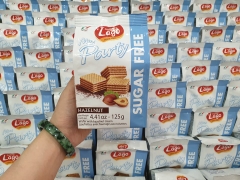 Bánh Xốp Mini Lago SUGAR FREE dành cho người tiểu đường ( vị Hazelnut (ít đắng) ) 213g