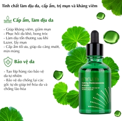 Ampoule Mirum làm dịu da làn da tổn thương và cấp ẩm 50ml