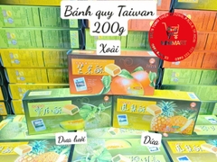 Bánh quy Taiwan Mango Cake nhân Xoài hộp 200gr (8 bánh)