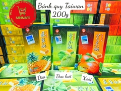 Bánh quy Taiwan Mango Cake nhân Xoài hộp 200gr (8 bánh)