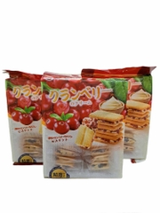 Bánh Cookies Weisqn nhân mứt 258g ( việt quất)