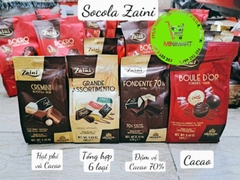 Socola Zaini Cremini Nocciola - Noir ( vị hạt phỉ và cacao) 154g