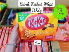 Bánh Kitkat Nhật (xốp socola cam)