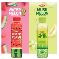 Nước ép trái cây OKF WITH ALOE 500ml (kiwi)