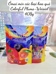 Ô MAI MIX CÁC LOẠI HOA QUẢ COLORFUL PLUMS - WEISIEL 408g