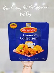 Bánh quy bơ Borggreve Đức 650g ( xanh dương)