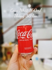 Coca Nhật Mini 160ml ( set 10 lon)