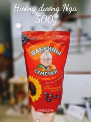 Hạt hướng dương bà già Babkiny của Nga 500g