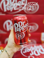 Nước ngọt Dr Pepper 23 Mỹ  355ml ( Lốc 12 lon)