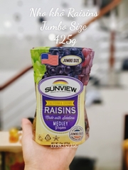 Nho Khô Hỗn Hợp Sunview Raisin 425g (12)