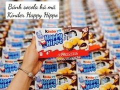 Bánh Socola Hà Mã Kinder Happy Hippo ( Cacao) (10)