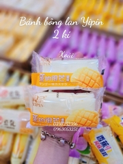 Bánh Bông Lan Yipin hấp 500g (Xoài)