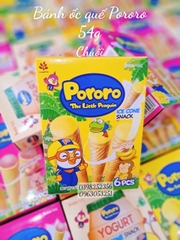 Bánh ốc quế Pororo 54g ( vị chuối) (20)