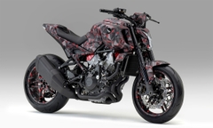 Cận cảnh Honda V3R 900 Prototype – Khi công nghệ nạp điện đưa động cơ xăng lên một tầm cao mới