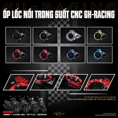 ỐP LỐC NỒI TRONG SUỐT CNC STYLO 160 - GH RACING