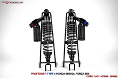 PHUỘC PROFENDER TYPE 4 - SH350i/FORZA 350i (MÀU ĐEN)