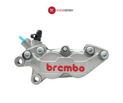 HEO THẮNG BREMBO 4 PISTON (Phải/Xám)