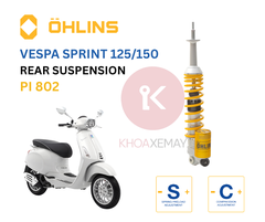 PHUỘC SAU OHLINS PI802 - VESPA SPRINT 125/150