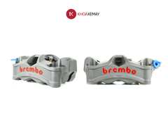 HEO THẮNG BREMBO 4 PISTON STYLEMA - XÁM