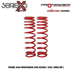 PHUỘC PROFENDER X SERIES - SH350/300 - FORZA350/300 400mm (MÀU ĐỎ)