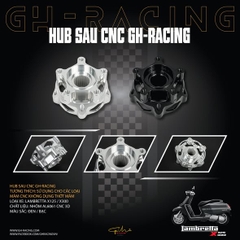 HUB CHUYỂN MÂM SAU CNC GH-RACING - LAMBRETTA X125/X300
