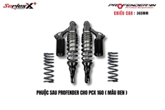 PHUỘC PROFENDER X SERIES PLUS - PCX 160 365MM (MÀU ĐEN)