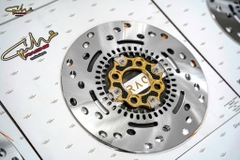 ĐĨA THẮNG RX CARBON SIZE 220MM HONDA LEAD ABS - GH-RACING