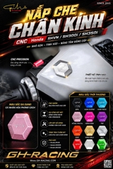NẮP CHÂN KÍNH SHVN/ SH350i / SH300i CNC - GH RACING
