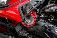 ỐP LỐC NỐI TRONG SUỐT HONDA SHVN 2020-2026 CNC - GH-RACING