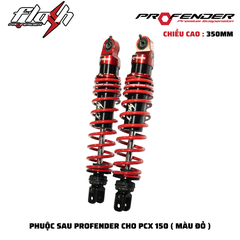 PHUỘC PROFENDER FLASH SERIES - PCX 150 / AIRBLADE 350MM ( MÀU ĐỎ )