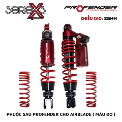 PHUỘC PROFENDER X SERIES - AIRBLADE 335mm (MÀU ĐỎ)