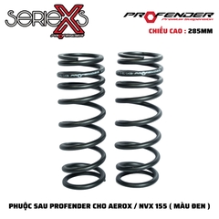 PHUỘC PROFENDER X SERIES - NVX155/AEROX : LOAD 285mm ( MÀU ĐEN )