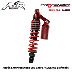 PHUỘC PROFENDER AIR SERIES - VARIO / CLICK 160 340MM (MÀU ĐỎ)