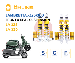 PHUỘC OHLINS LA 329 & LA 330 - LAMBRETTA X300