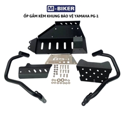 FULL BỘ ỐP GẦM + BẢO VỆ LỐC MÁY MŨI HEO PG-1 (MBIKER)