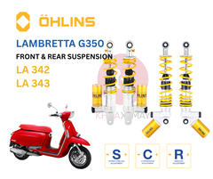 PHUỘC OHLINS LA342 & LA343 - LAMBRETTA G350