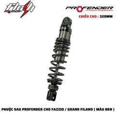 PHUỘC PROFENDER FLASH SERIES - FAZZIO / GRANDE / MIO 320MM (MÀU ĐEN)