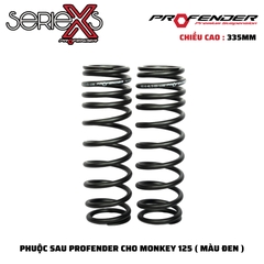 PHUỘC PROFENDER X SERIES - MONKEY 125i 2018-2022 , WAVE , FUTURE, DREAM 335mm (MÀU ĐEN)