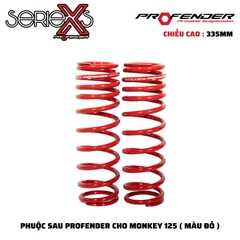 PHUỘC PROFENDER X SERIES - MONKEY 125I 2018-2022 , WAVE , FUTURE, DREAM 335mm (MÀU ĐỎ)