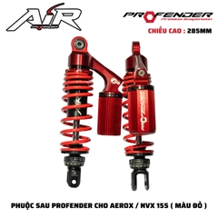PHUỘC PROFENDER AIR SERIES - NVX155 / AEROX : LOAD 285MM ( MÀU ĐỎ )