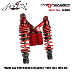 PHUỘC PROFENDER AIR SERIES - NVX155 / AEROX : LOAD 285MM ( MÀU ĐỎ )