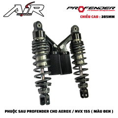 PHUỘC PROFENDER AIR SERIES - NVX155 / AEROX 305MM ( MÀU ĐEN )