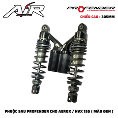 PHUỘC PROFENDER AIR SERIES - NVX155 / AEROX 305MM ( MÀU ĐEN )