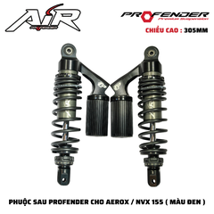 PHUỘC PROFENDER AIR SERIES - NVX155 / AEROX 305MM ( MÀU ĐEN )